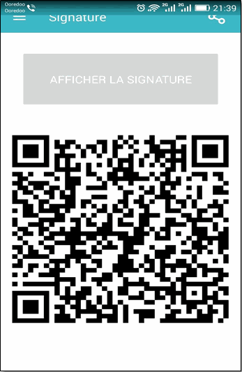 Signature Électronique Mobile INSIDJAM ERP Algérie